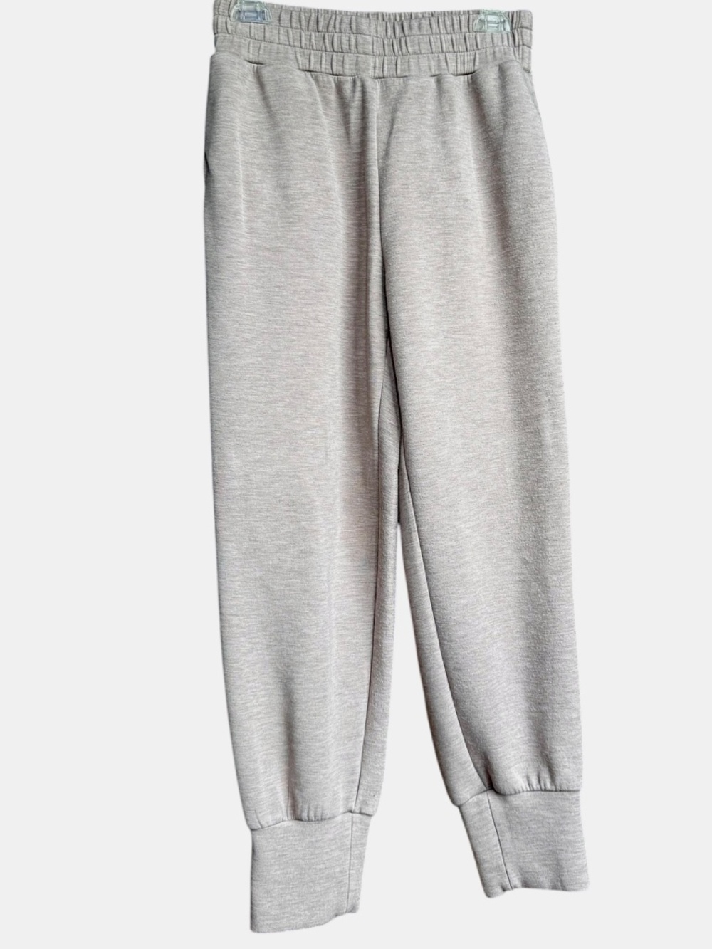 Varley The Slim Cuff Pant 25" Doublesoft Taupe Beige Jogger Sz S - Picture 2 of 8